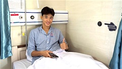 Văn Trường đã phẫu thuật chấn thương nối dây chằng